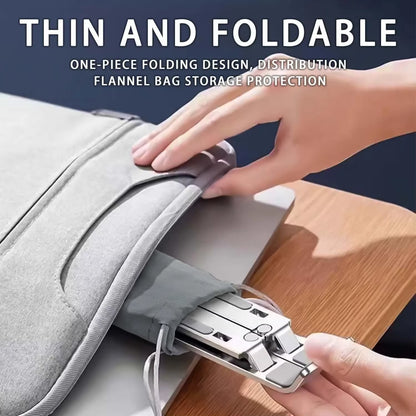 Foldable Aluminum Laptop Stand – 6 Height Levels